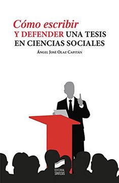 portada Cómo Escribir y Defender una Tesis en Ciencias Sociales (in Spanish)