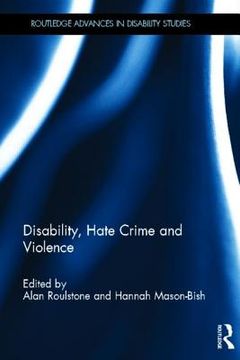 portada disability, hate crime and violence (en Inglés)