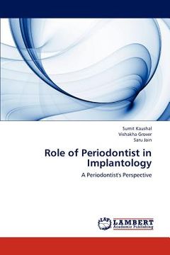 portada role of periodontist in implantology (en Inglés)