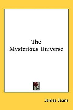 portada the mysterious universe (en Inglés)