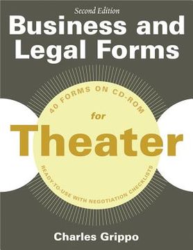 portada business and legal forms for theater, second edition (en Inglés)