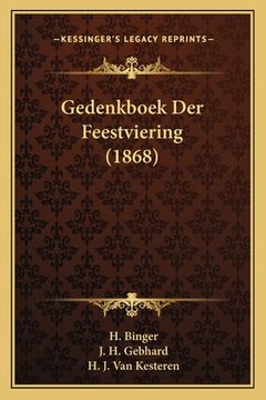 portada Gedenkboek Der Feestviering (1868)