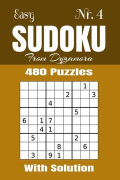 portada Easy Sudoku Nr.4: 480 puzzles with solution (en Inglés)