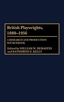 portada British Playwrights, 1880-1956: A Research and Production Sourc 