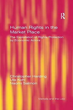 portada Human Rights in the Market Place: The Exploitation of Rights Protection by Economic Actors (en Inglés)