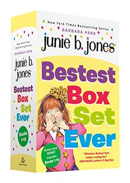 portada Junie b. Jones Bestest box set Ever (Books 1-10) (en Inglés)
