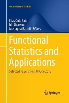portada Functional Statistics and Applications: Selected Papers from Micps-2013 (en Inglés)
