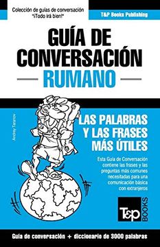 portada Guía de Conversación Español-Rumano y Vocabulario Temático de 3000 Palabras: 253 (Spanish Collection)