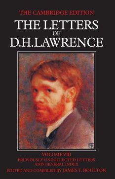 portada The Letters of d. H. Lawrence: Volume 8 (The Cambridge Edition of the Letters of d. H. Lawrence) (en Inglés)