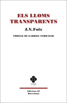 portada Els Lloms Transparents: De Gabriel Ferrater (Llibres a L'Abast) (en Catalá)