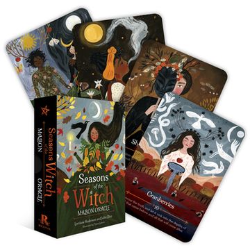 portada Seasons of the Witch - Mabon Oracle: (44 Gilded Cards and 144-Page Full-Color Guidebook) 