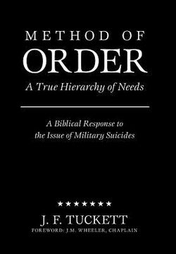 portada Method of Order: A True Hierarchy of Needs (en Inglés)