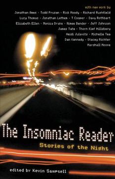 portada the insomniac reader: stories of the night (in English)