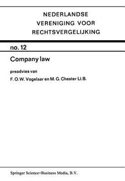 portada Company Law: A Comparative Review (en Inglés)