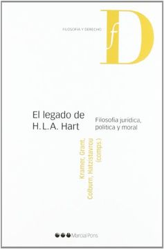 portada legado de h.l.a.hart. filosofía jurídica, política moral