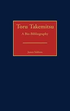 portada Toru Takemitsu: A Bio-Bibliography (en Inglés)