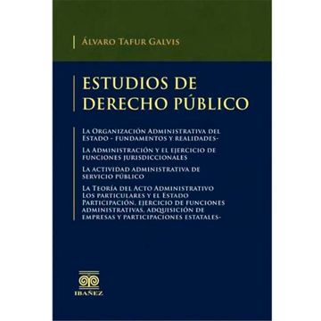 portada ESTUDIOS DE DERECHO PUBLICO