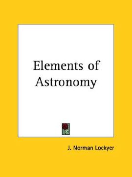 portada elements of astronomy (en Inglés)