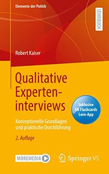 portada Qualitative Experteninterviews: Konzeptionelle Grundlagen und Praktische Durchführung (en Alemán)