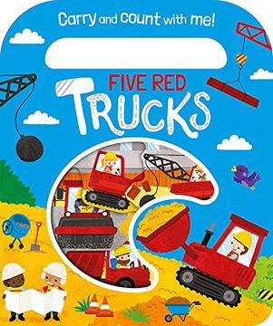 portada Five red Trucks (Count and Carry Board Books) (in English)