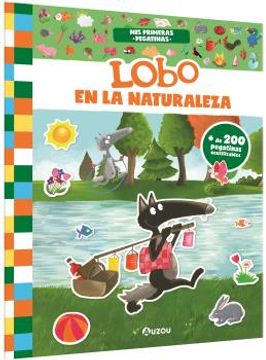 portada Mis Primeras Pegatinas - Lobo - en la Naturaleza (in Spanish)