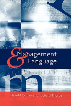 portada management and language: the manager as a practical author (in English)