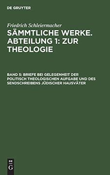 portada Briefe bei Gelegenheit der Politisch Theologischen Aufgabe und des Sendschreibens Jüdischer Hausväter (in German)