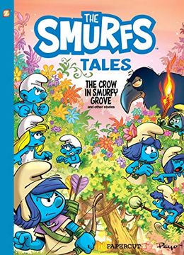 portada Smurf Tales #3: The Crow in Smurfy Grove and Other Stories (The Smurfs Graphic Novels) (en Inglés)