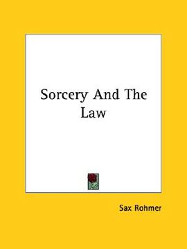 portada sorcery and the law (en Inglés)