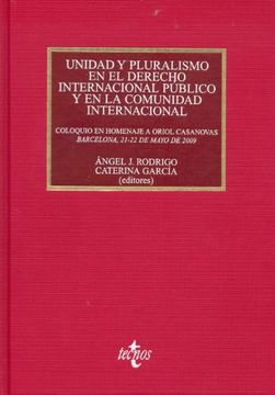 portada Unidad y Pluralismo en el Derecho Internacional Público y en la Comunidad Internacional