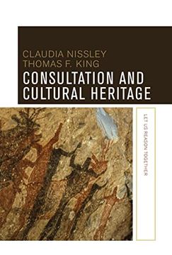 portada Consultation and Cultural Heritage: Let Us Reason Together (en Inglés)