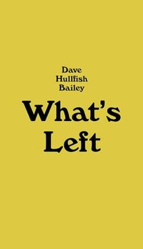 portada Dave Hullfish Bailey: What's Left (in English)