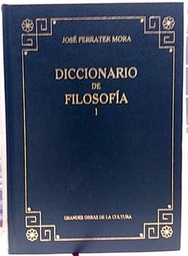 portada Diccionario de Filosofía i (A-D)