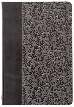 portada The Passion Translation new Testament With Psalms, Proverbs and Song of Songs (2020 Edn) Grey Leather (in English)