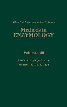 portada Cumulative Subject Index, Volumes 102-119, 121-134: Volume 140: Cumulative Subject Index Volumes 102-119, 121-134 (en Inglés)