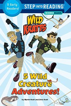 portada 5 Wild Creature Adventures! (Wild Kratts) (Step Into Reading) (in English)