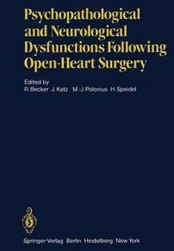 portada psychopathological and neurological dysfunctions following open-heart surgery (in English)