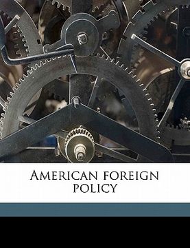 portada american foreign policy (en Inglés)
