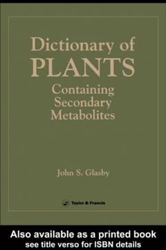 portada Dictionary of Plants Containing Secondary Metabolites