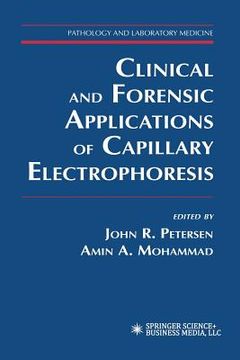 portada clinical and forensic applications of capillary electrophoresis (en Inglés)