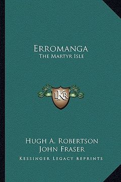 portada erromanga: the martyr isle (in English)