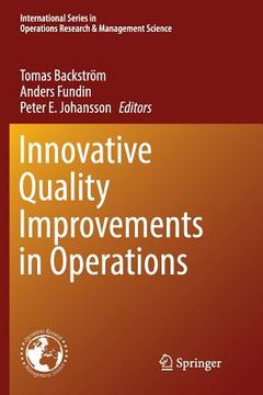 portada Innovative Quality Improvements in Operations: Introducing Emergent Quality Management (en Inglés)