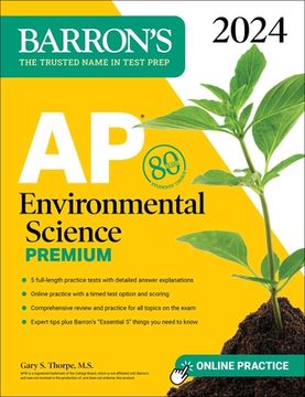 portada Ap Environmental Science Premium, 2024: 5 Practice Tests + Comprehensive Review + Online Practice (Barron'S Test Prep) 