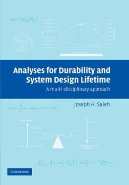 portada Analyses for Durability and System Design Lifetime: A Multidisciplinary Approach (Cambridge Aerospace Series) (en Inglés)