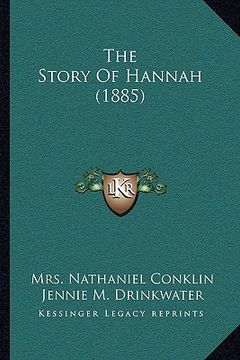 portada the story of hannah (1885) (en Inglés)