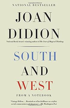 portada South and West: From a Not (Vintage International) 