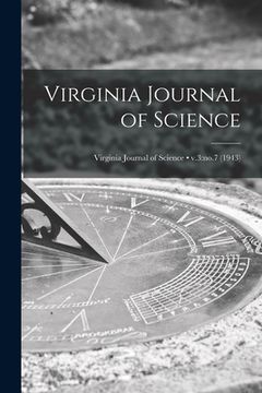 portada Virginia Journal of Science; v.3: no.7 (1943) (en Inglés)