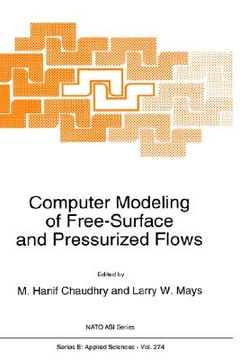 portada computer modeling of free-surface and pressurized flows (en Inglés)