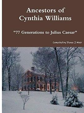 portada Ancestors of Cynthia Williams (en Inglés)