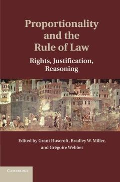portada Proportionality and the Rule of law (en Inglés)